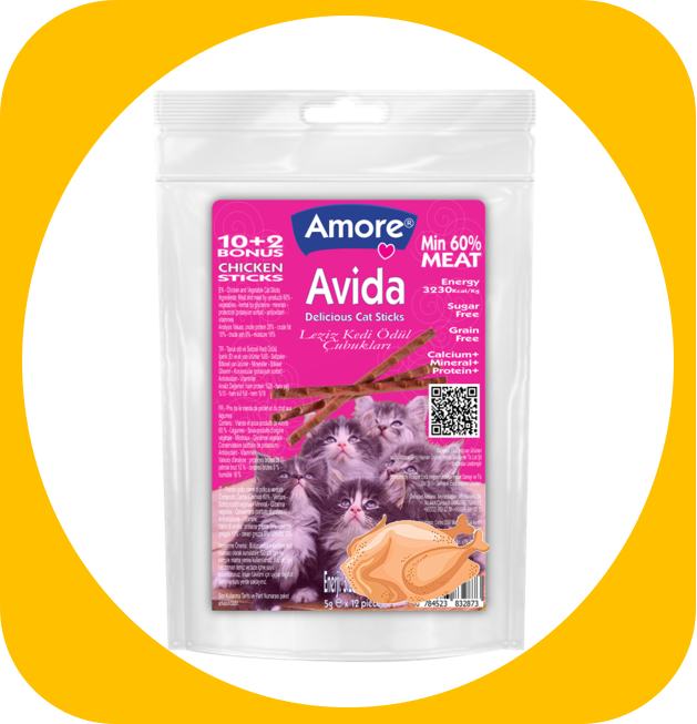 Avida Cat Chicken Sticks
