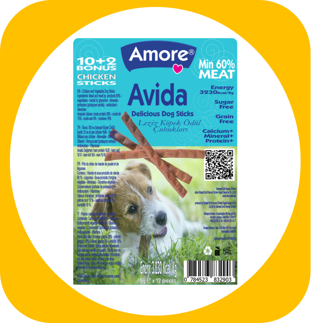 Avida Dog Chicken Sticks