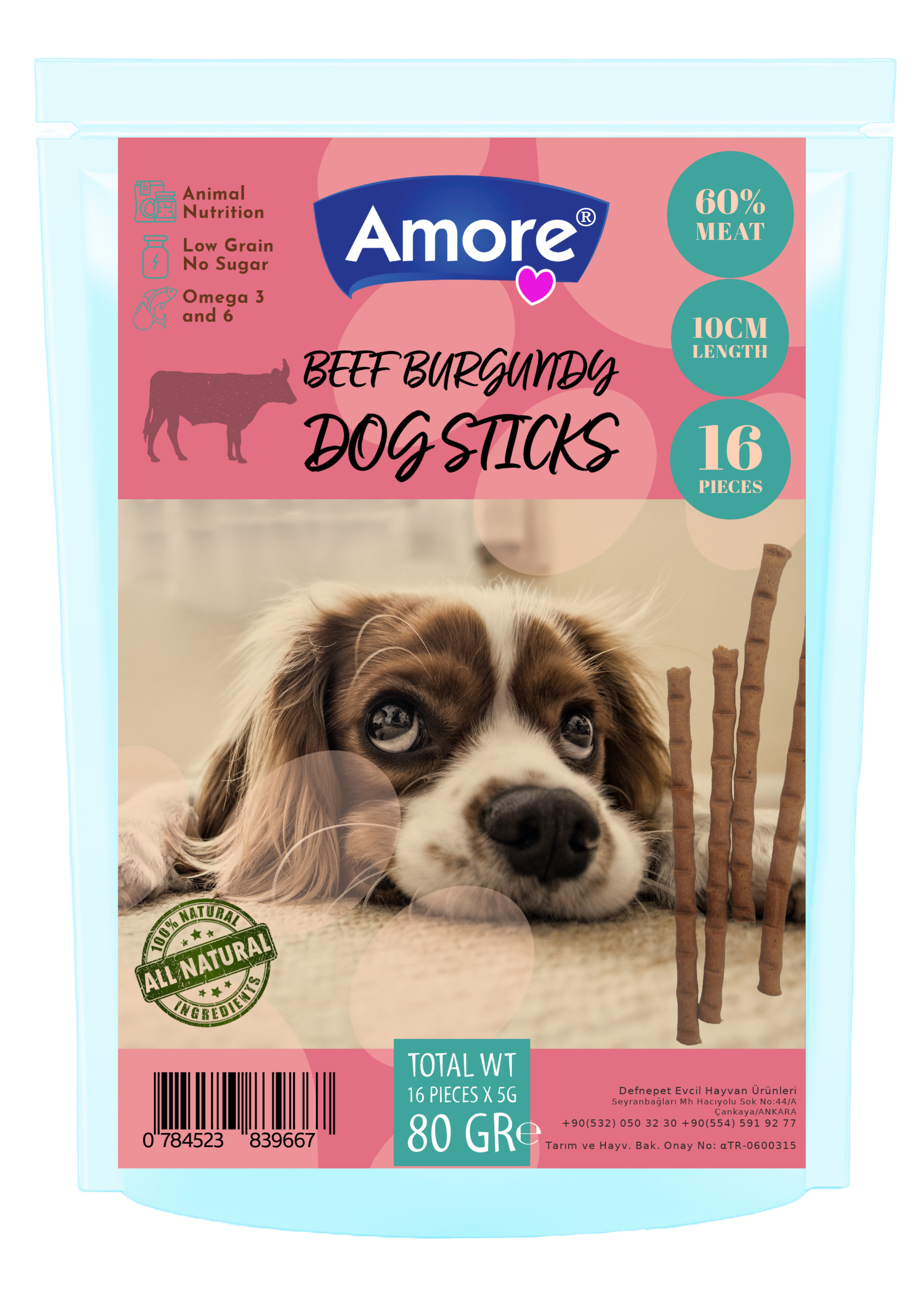 Avida Dog Beef-16 Sticks